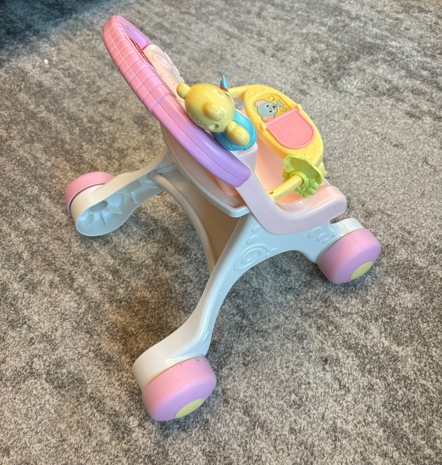 #101 Fisher Price Stroller Walker Pink