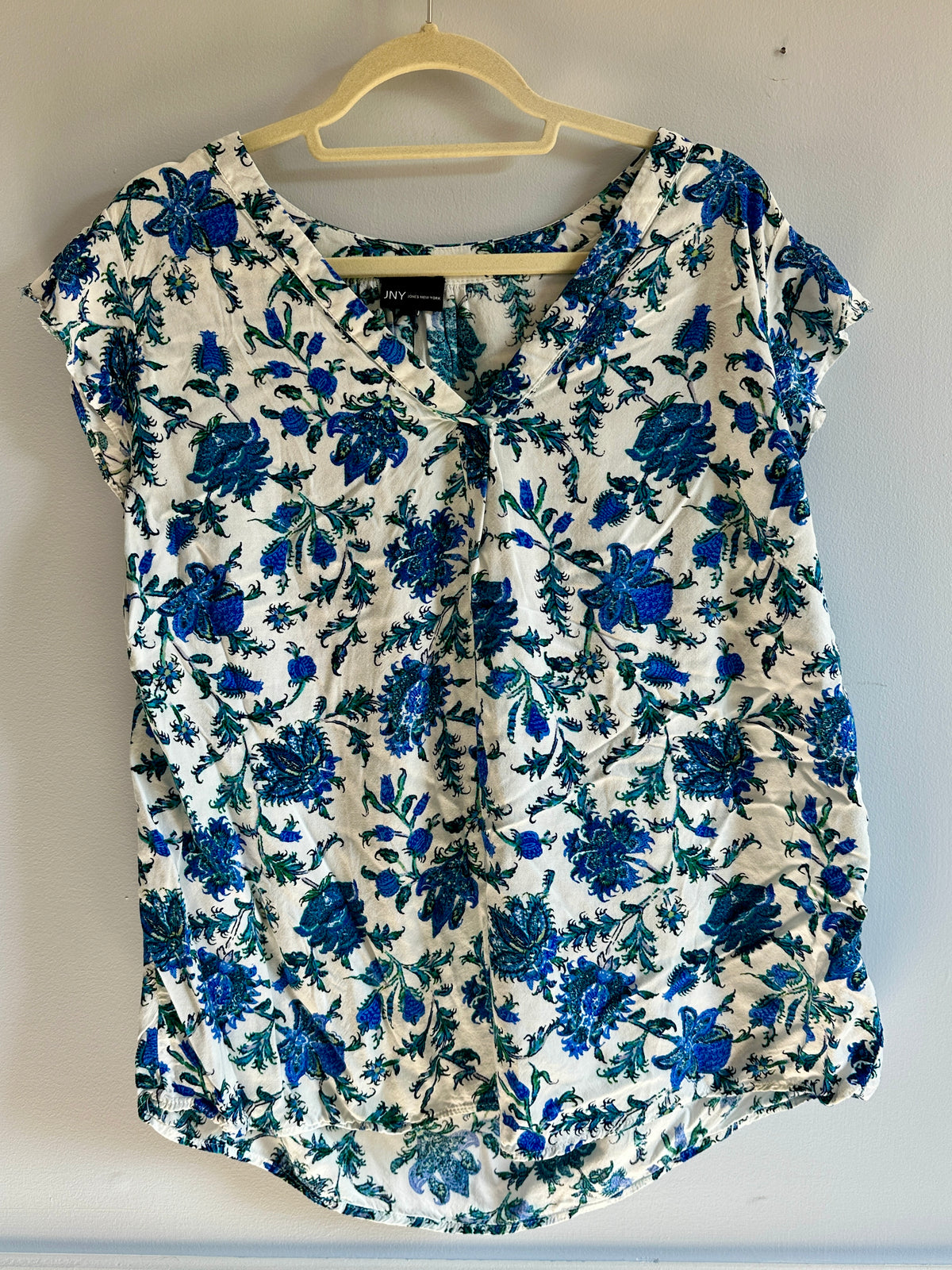 #48 Jones New York Floral Top Women's 1X
