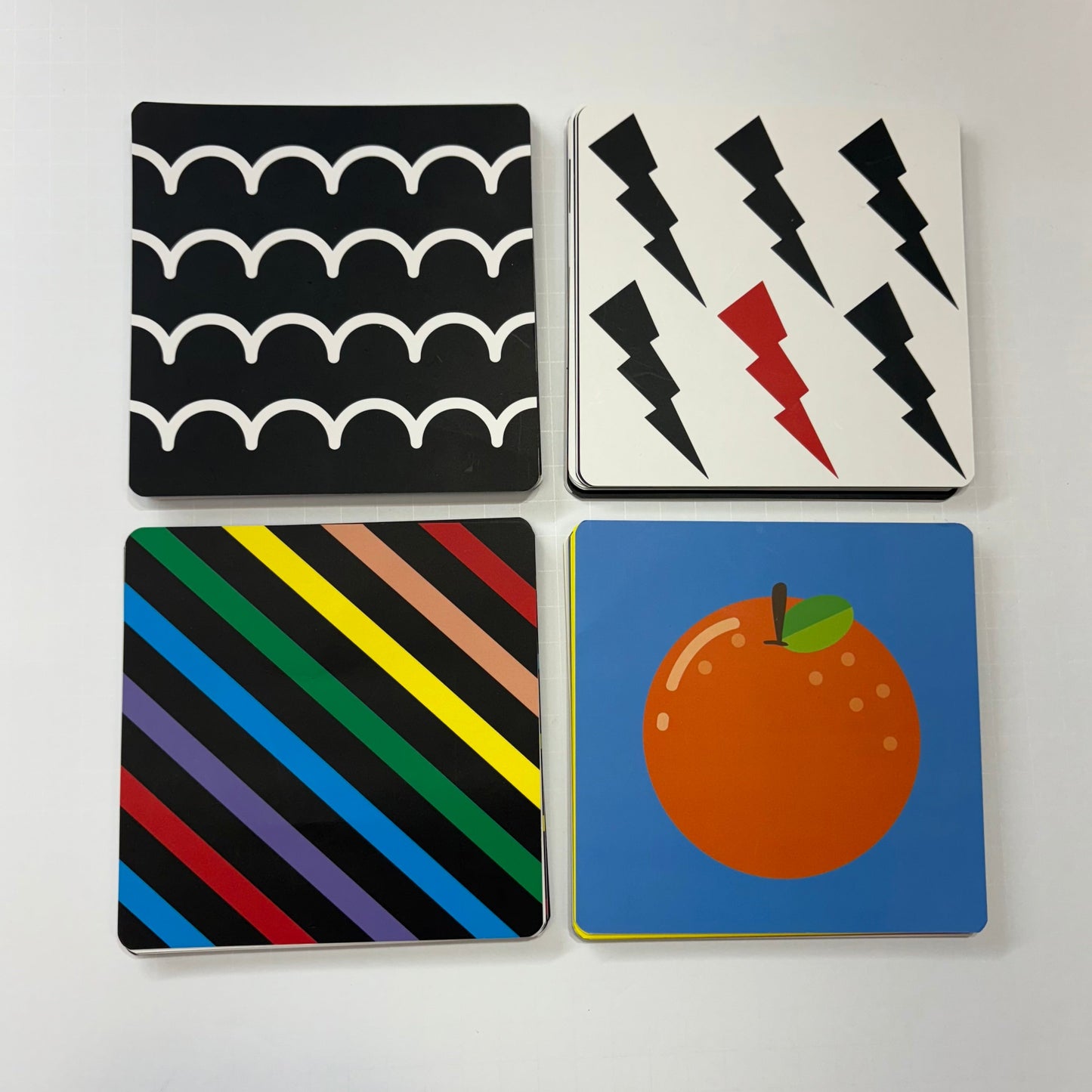 Seller 189 - 80ct High Contrast Cards for 0-36m