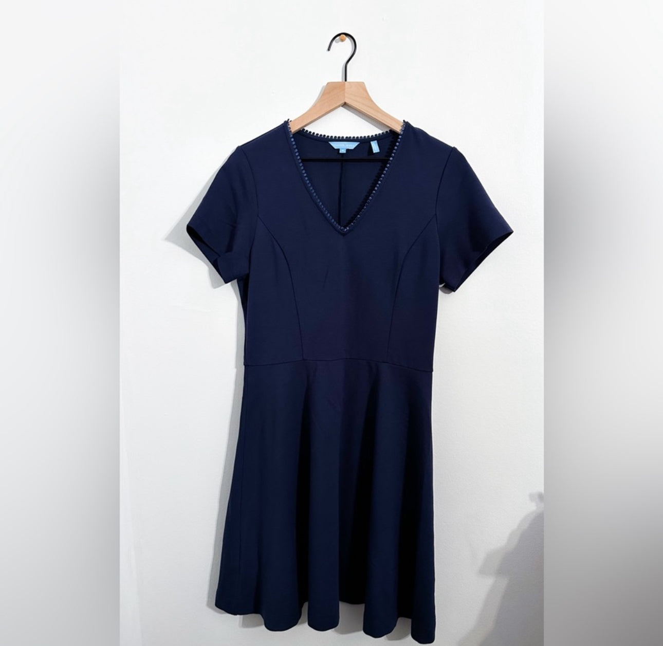 #111 Womens Draper James Navy Blue Dress medium