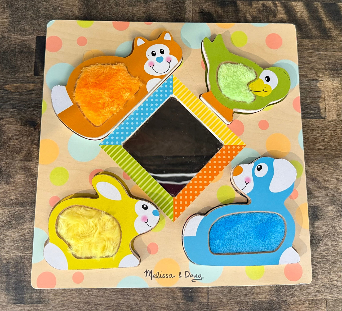 #173-reduced Melissa & Doug animal puzzle