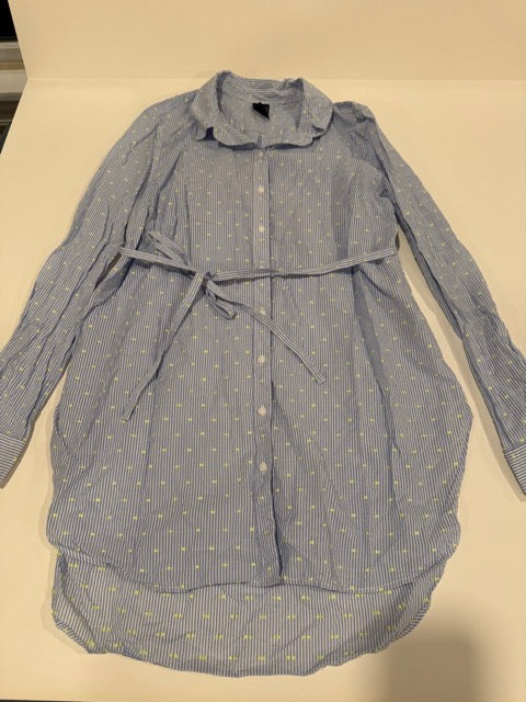 #9 - Various Brands - 2 Long Sleeve Button Down Maternity Shirts Women's SIZE M