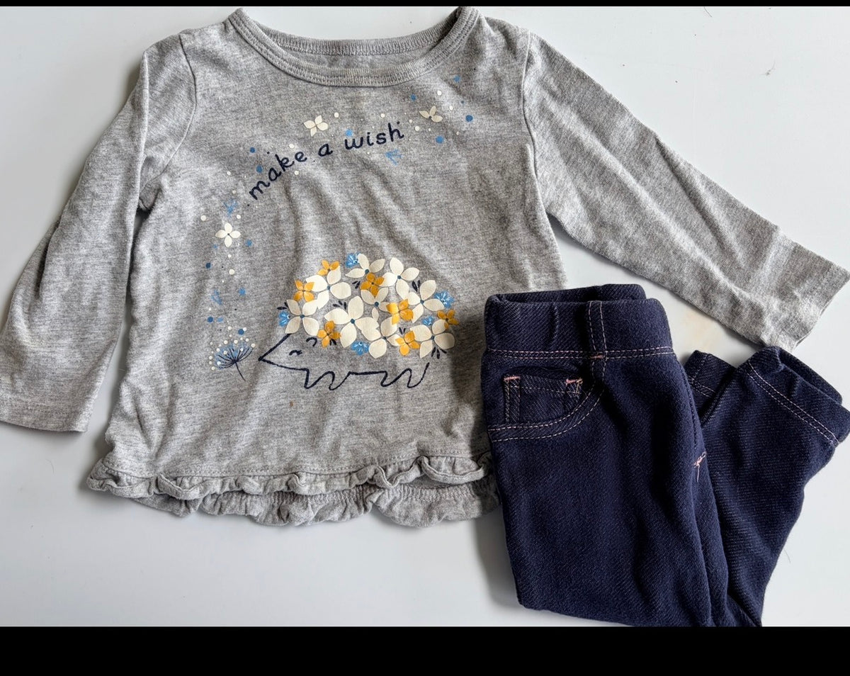 #35 girls 9 months Outfit