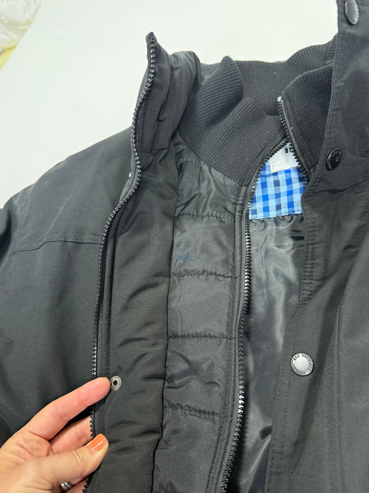 155 Men's XXL Ben Sherman Original Black Winter Coat NWOT