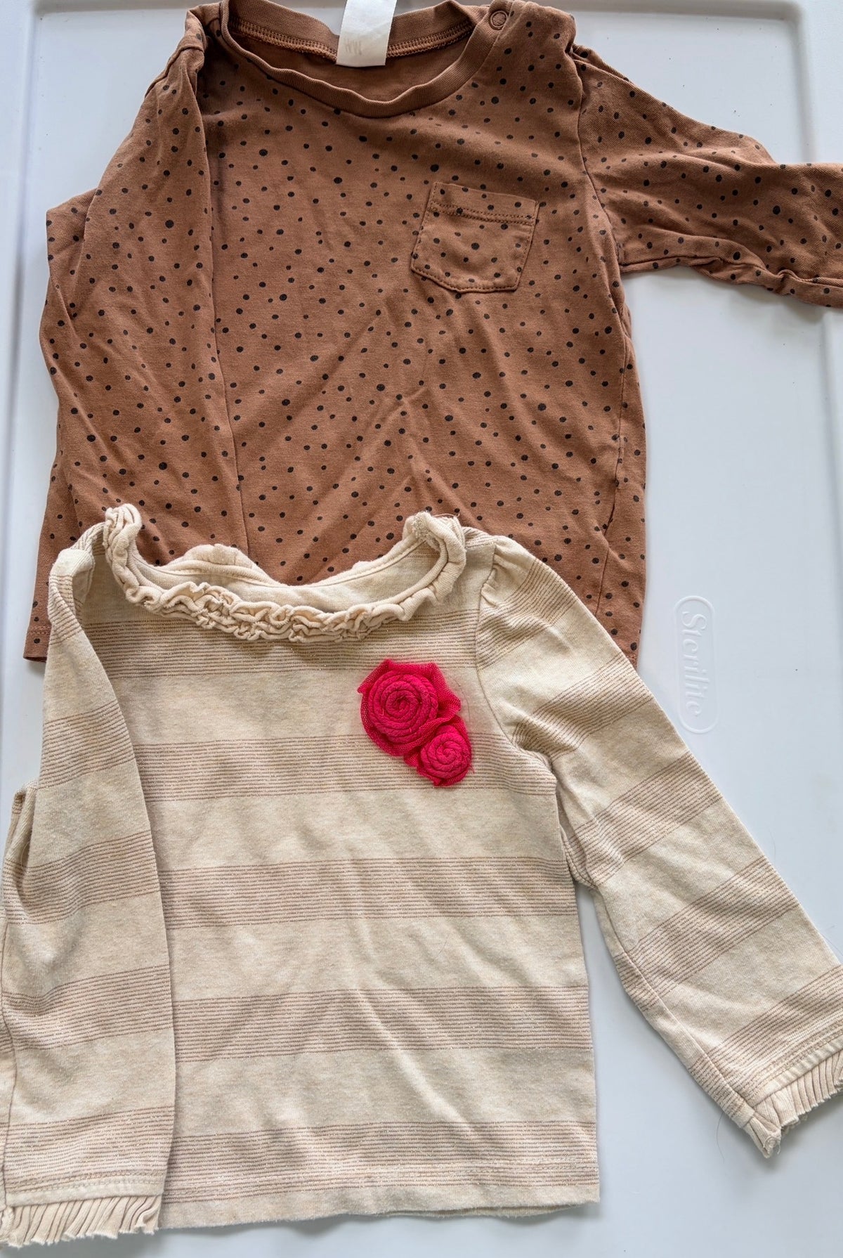 #35 girls 12-18 month shirt bundle