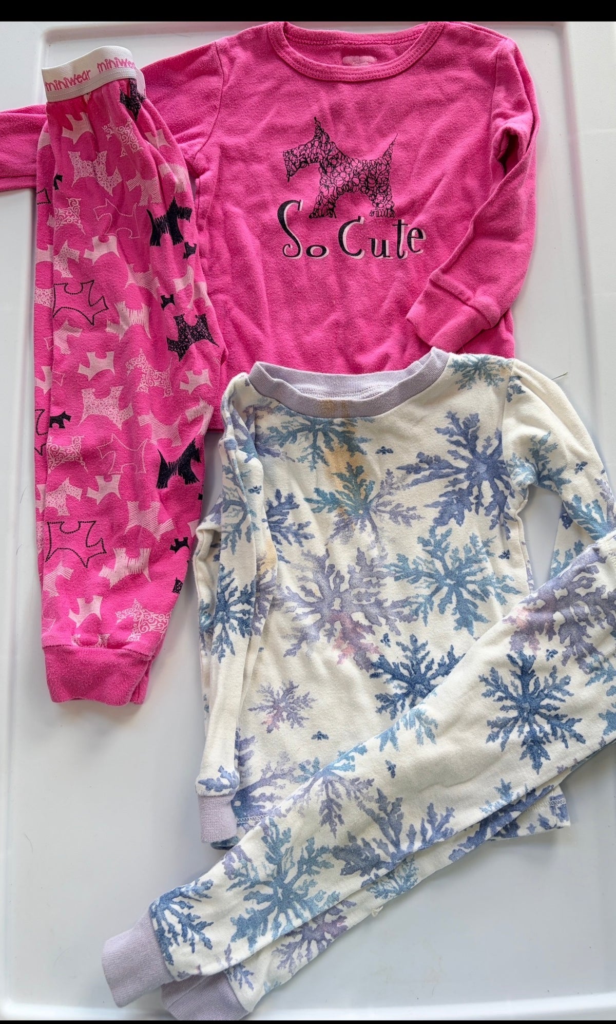 #35 girls 12-18 month pajama bundle