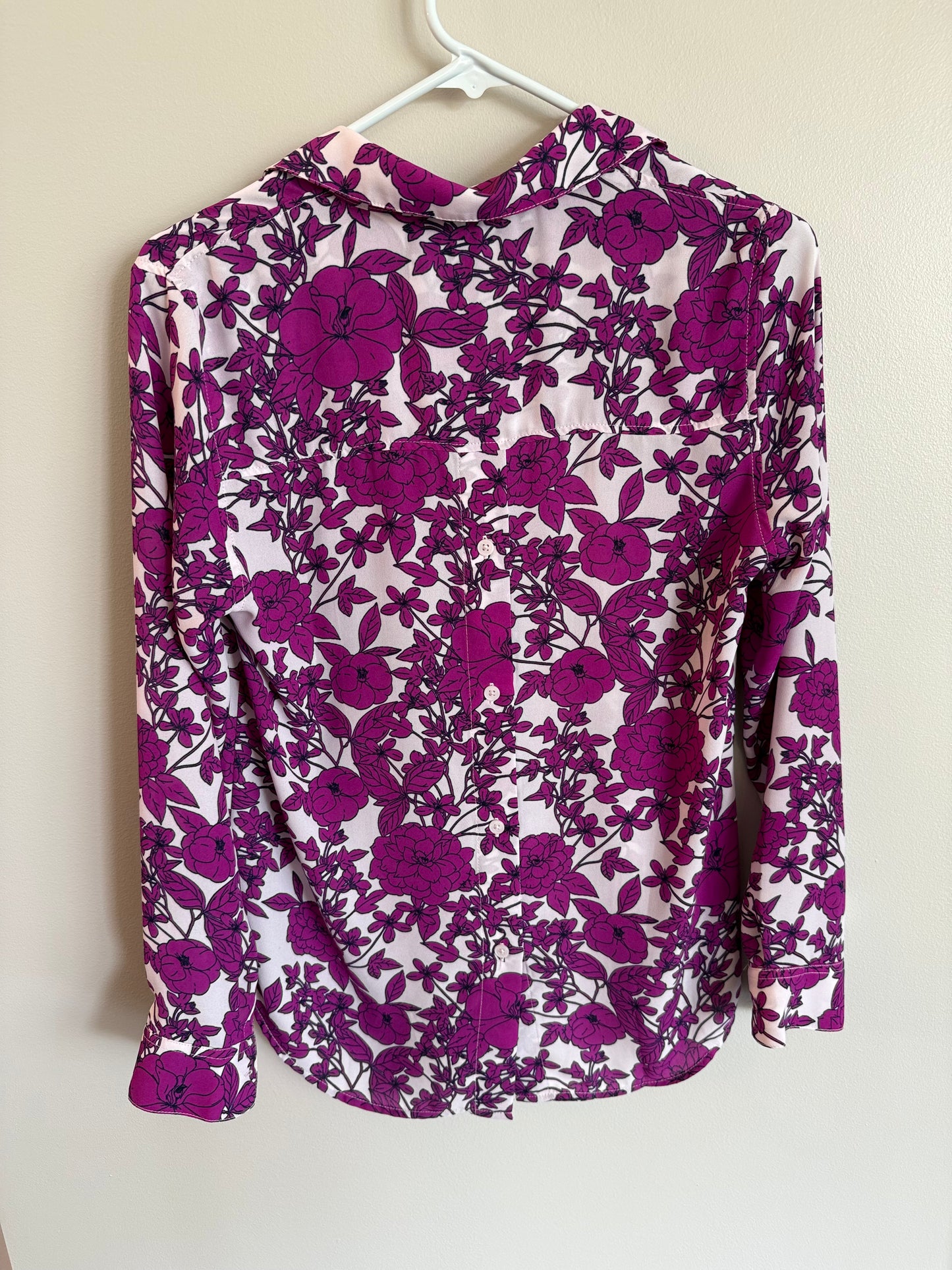 #173-Banana Republic Factory women's blouse size XS **see description**