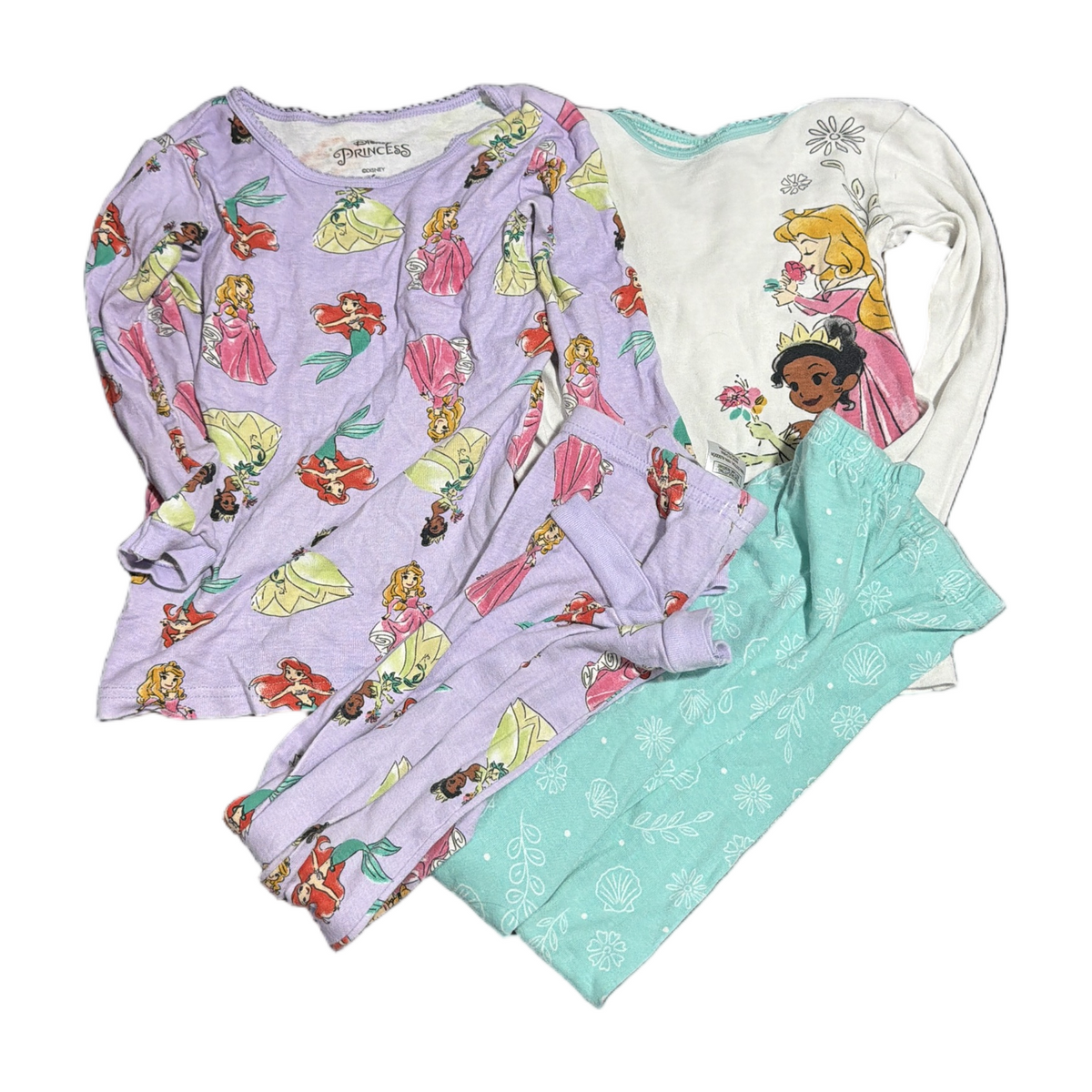 77 - Disney Princess PJs sz 6