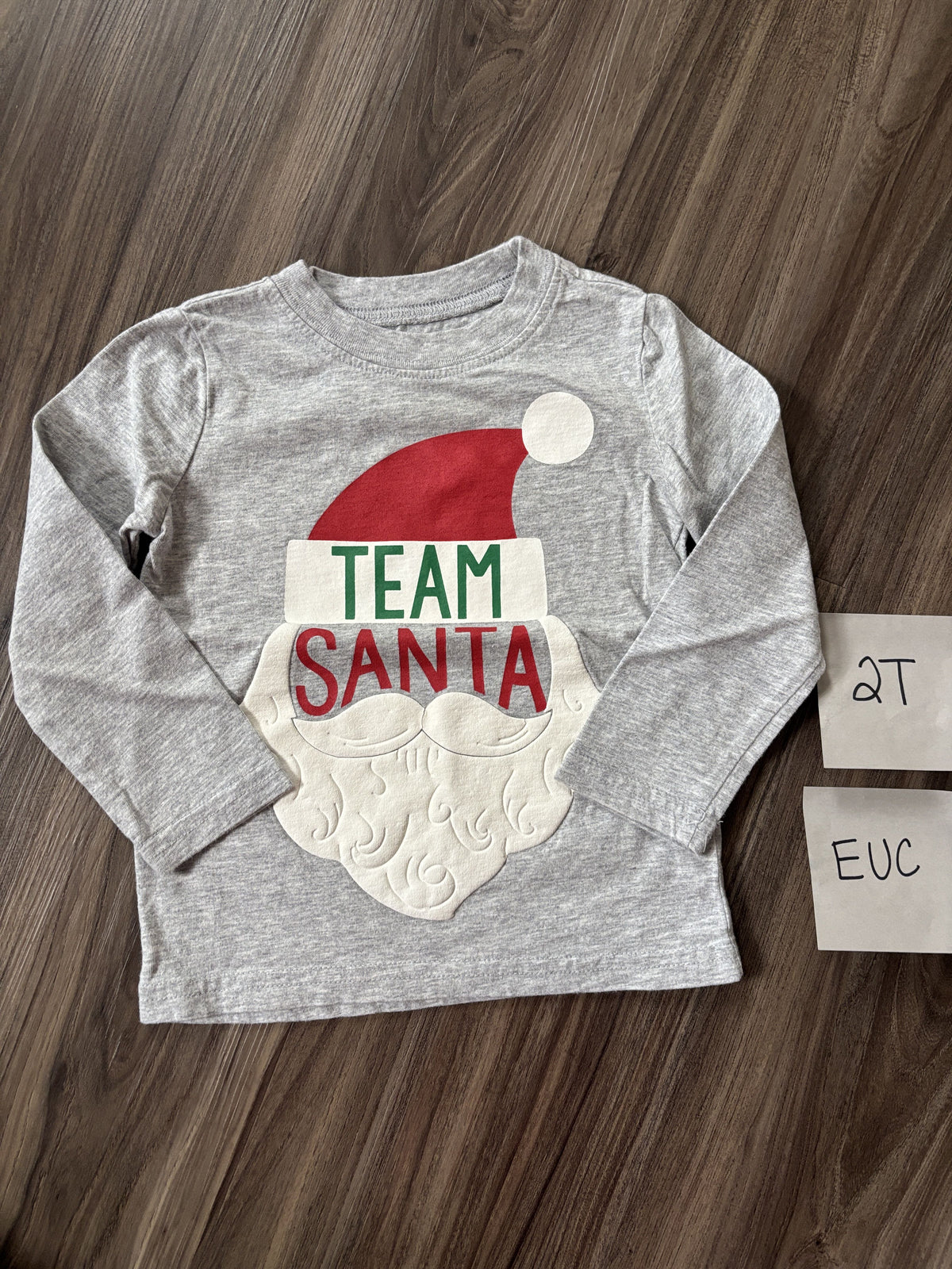 #138 - 2T EUC Team Santa LS Shirt
