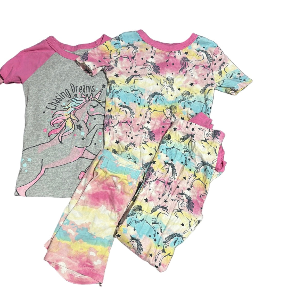 77 - sz 6 Pj set Unicorns