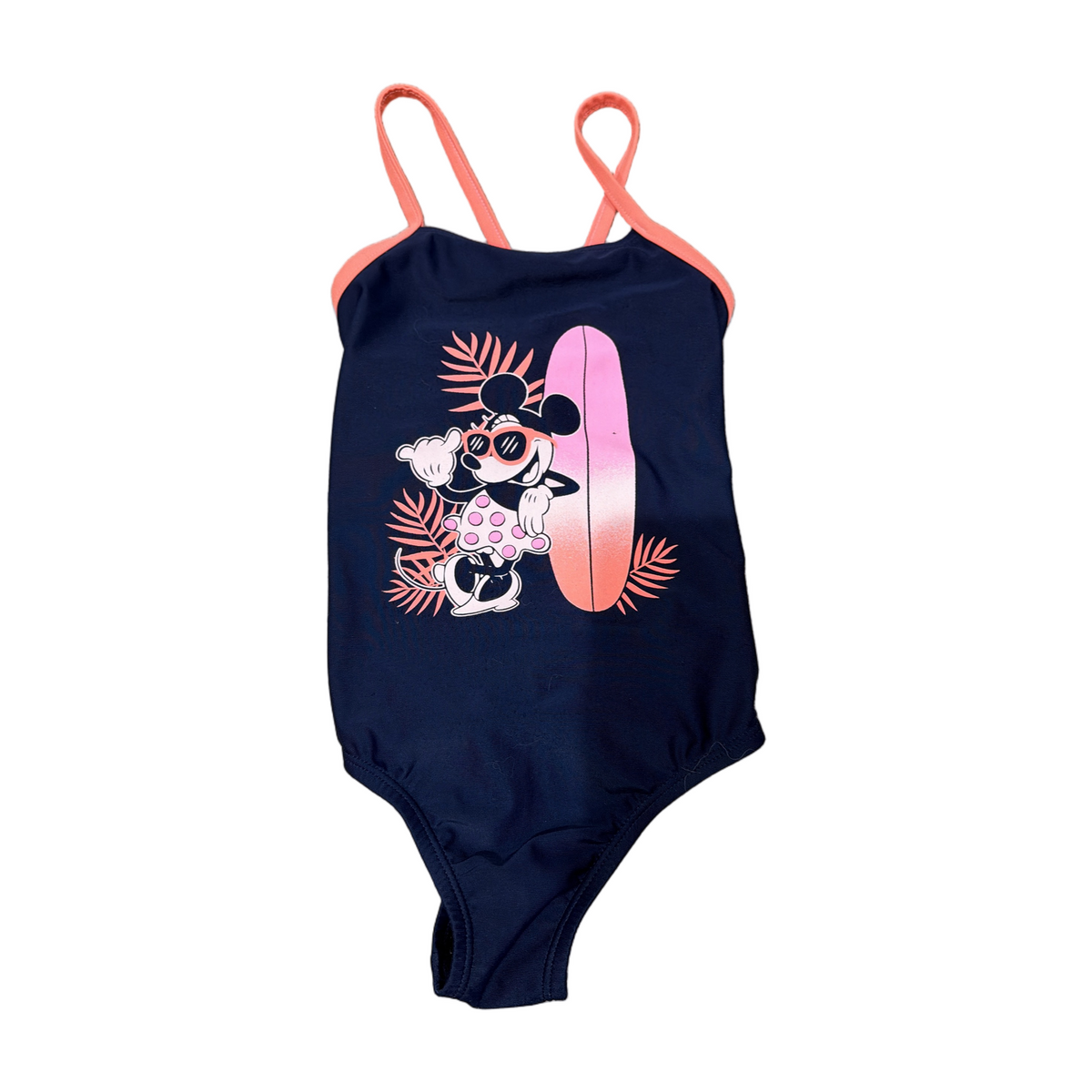 77 - GAP mickey swimsuit sz 6 (sister match in 5)