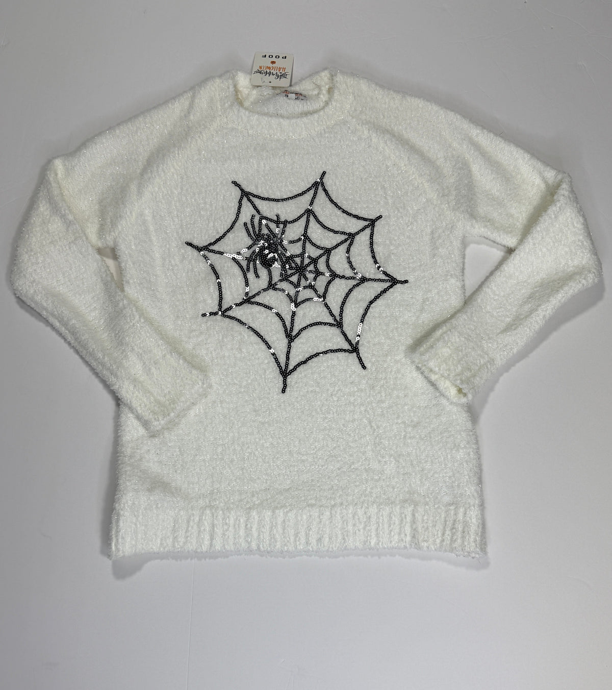 Women's Size Medium Spider Web Sweater NEW