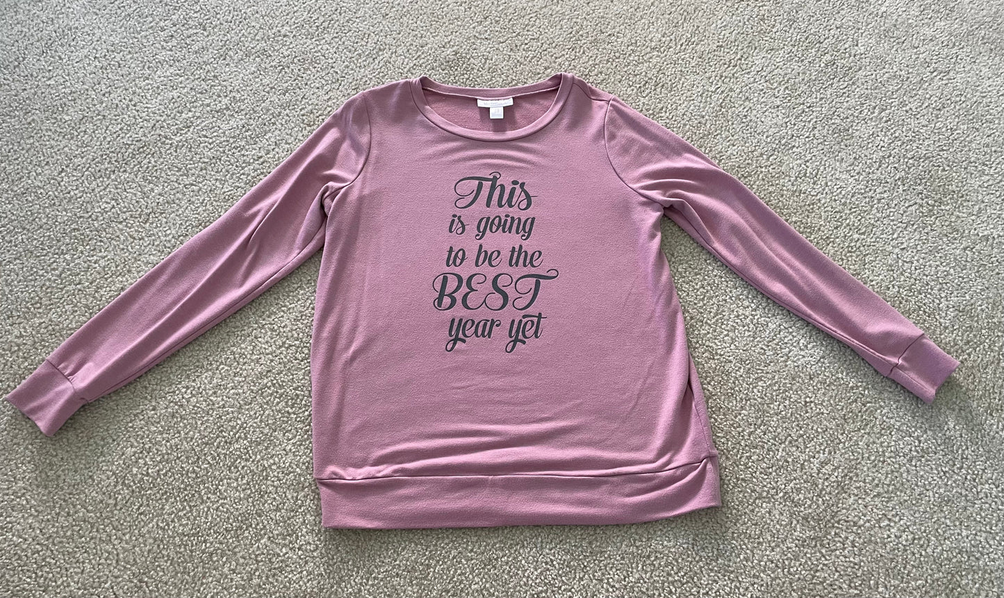 Seller 129-Motherhood Maternity size medium sweatshirt