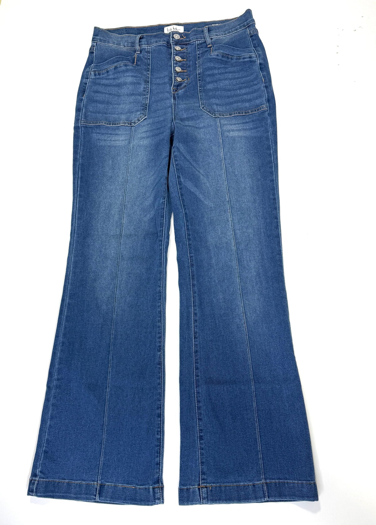 155 Women's Size 8 Nicole Miller Nomad Super High Rise Flare