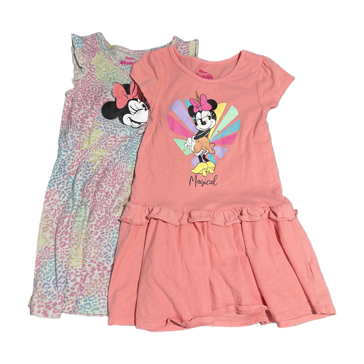 77 - Minnie Dresses sz 5 (sister match sz 6)