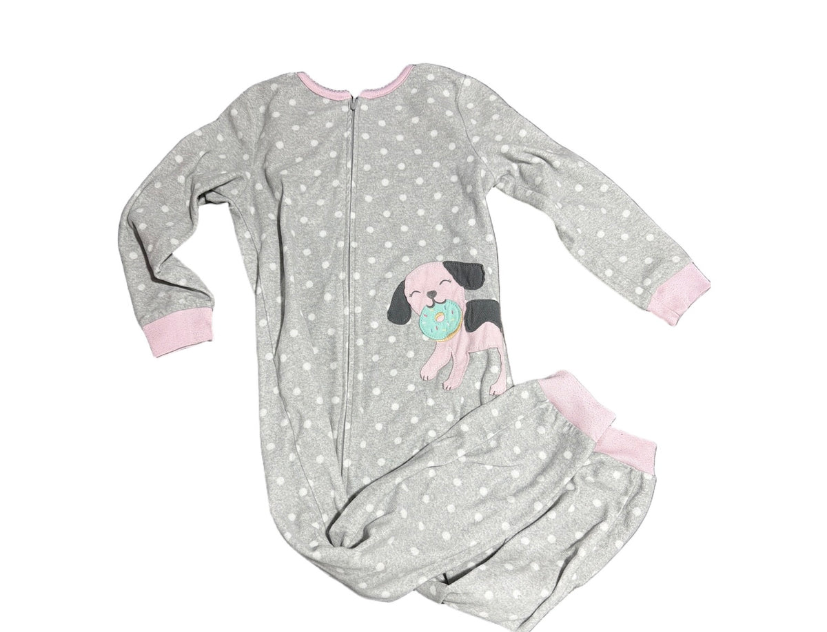 77 - Carters 5T dog fleecie PJs (highly sought after by my girls be they are FOOTLESS)