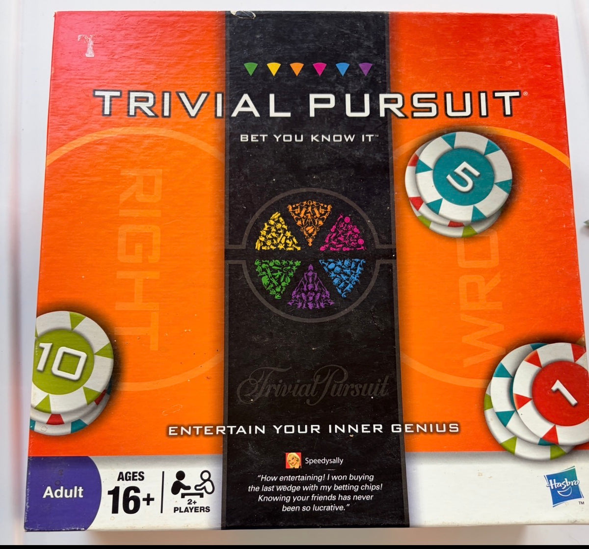 #35 Trivial pursuit game