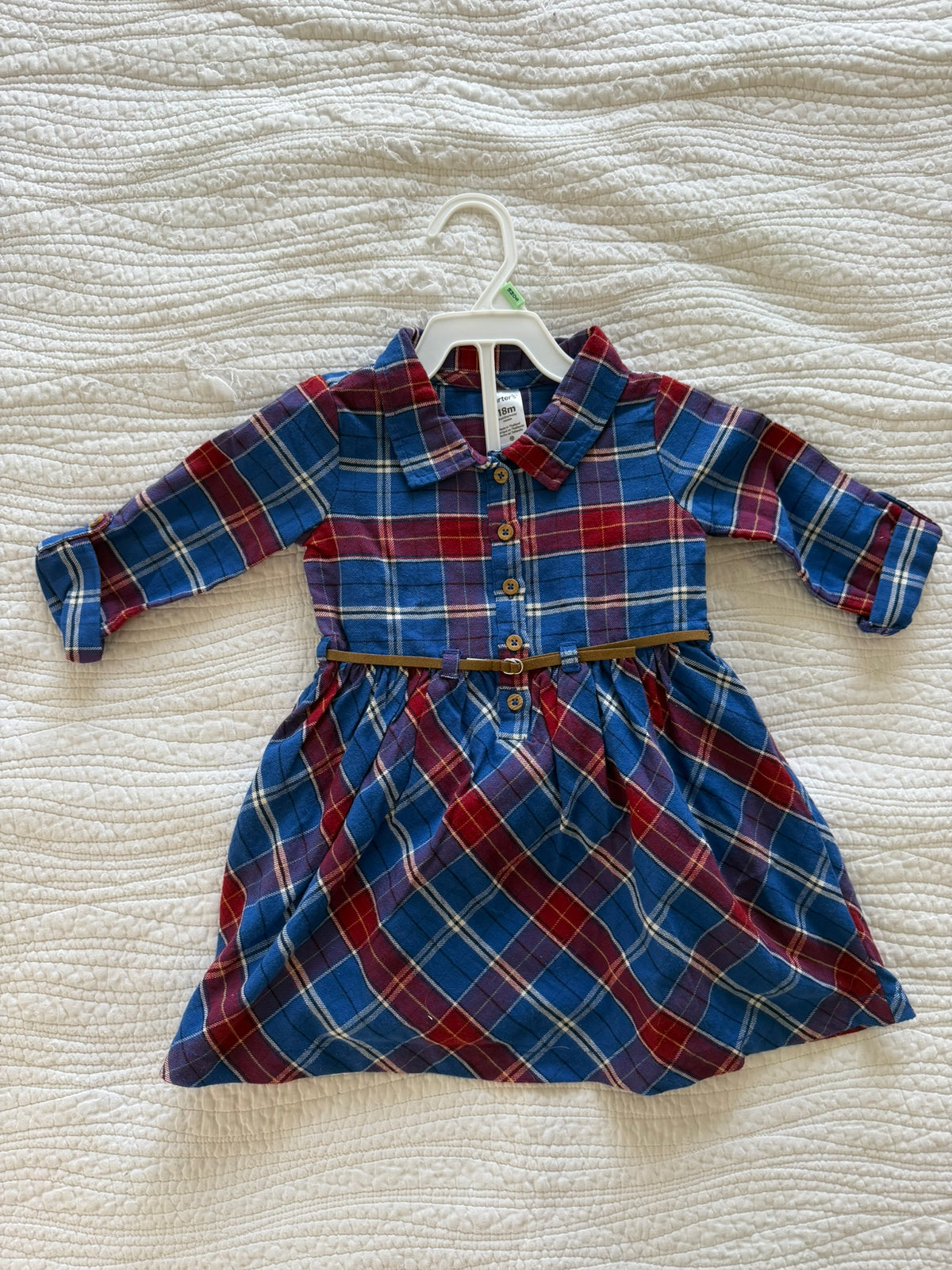 #49 Carters girls 18 month dress / bloomers NWOT