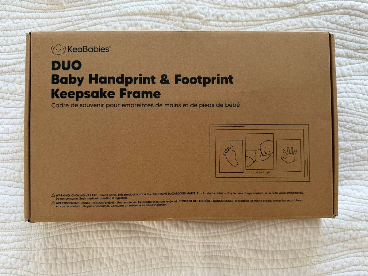 #49 Keababies handprint / footprint keepsake frame
