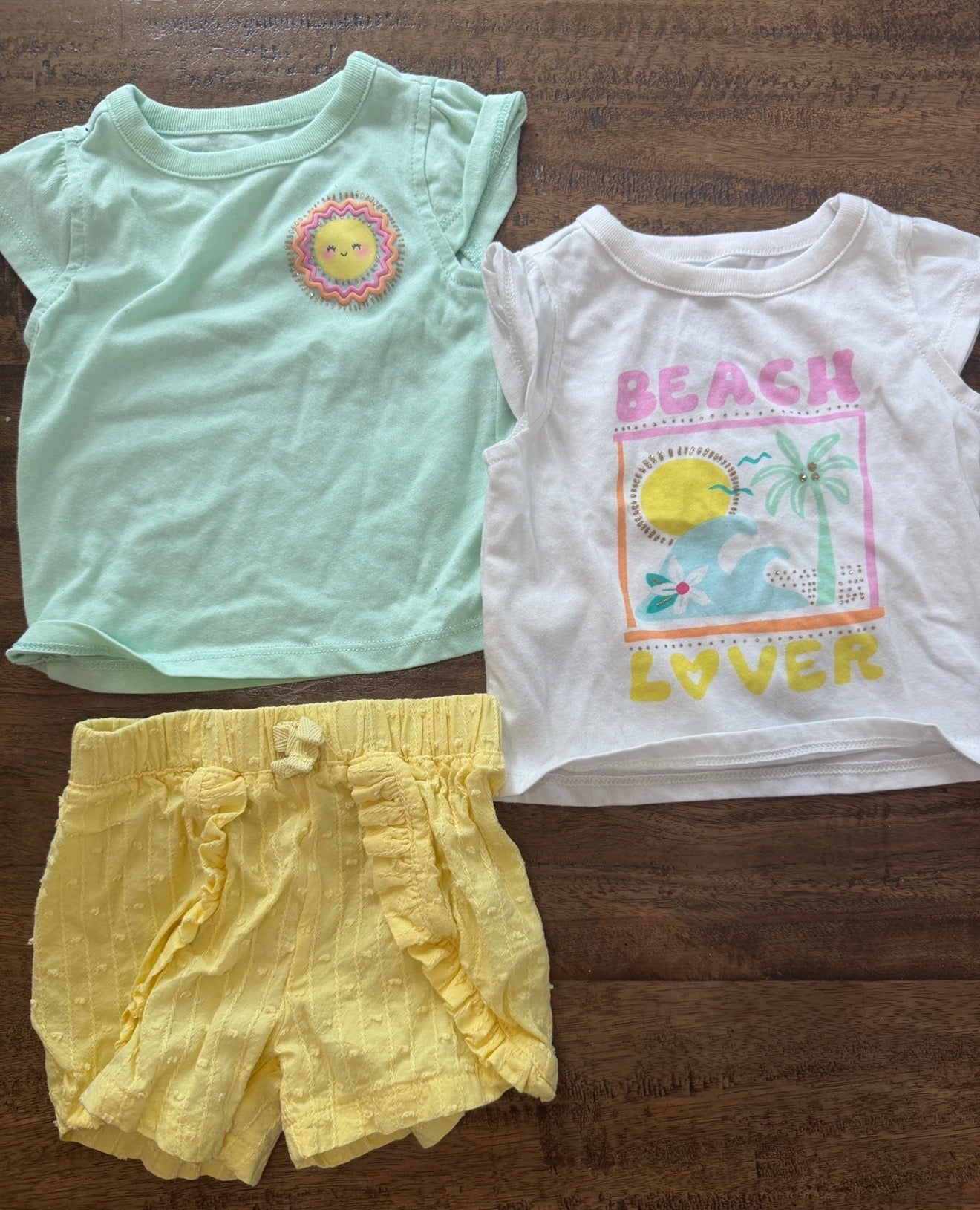 Seller #8 REDUCED baby girl 3-6 month beach bundle