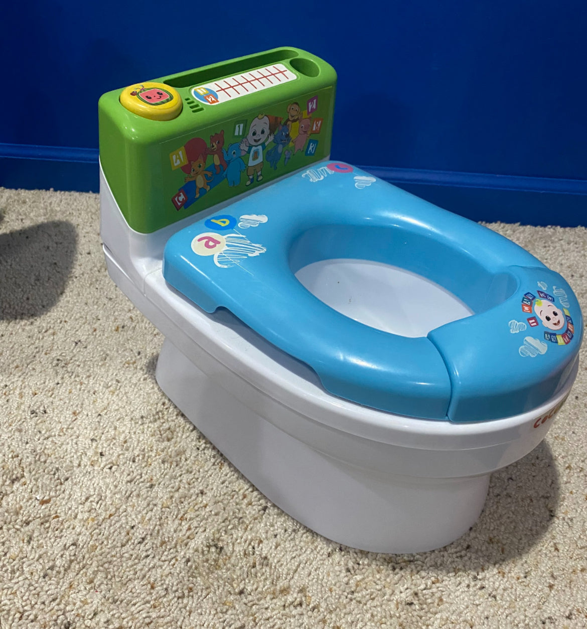 Seller #121 Cocomelon training potty