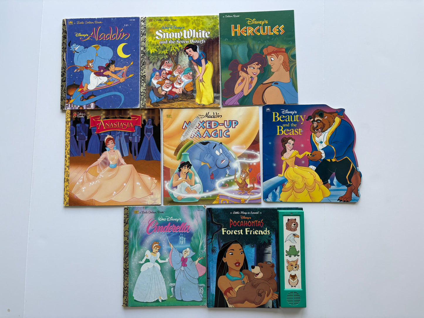 Seller #105 - Vintage Disney Book Bundle GUC (see description)