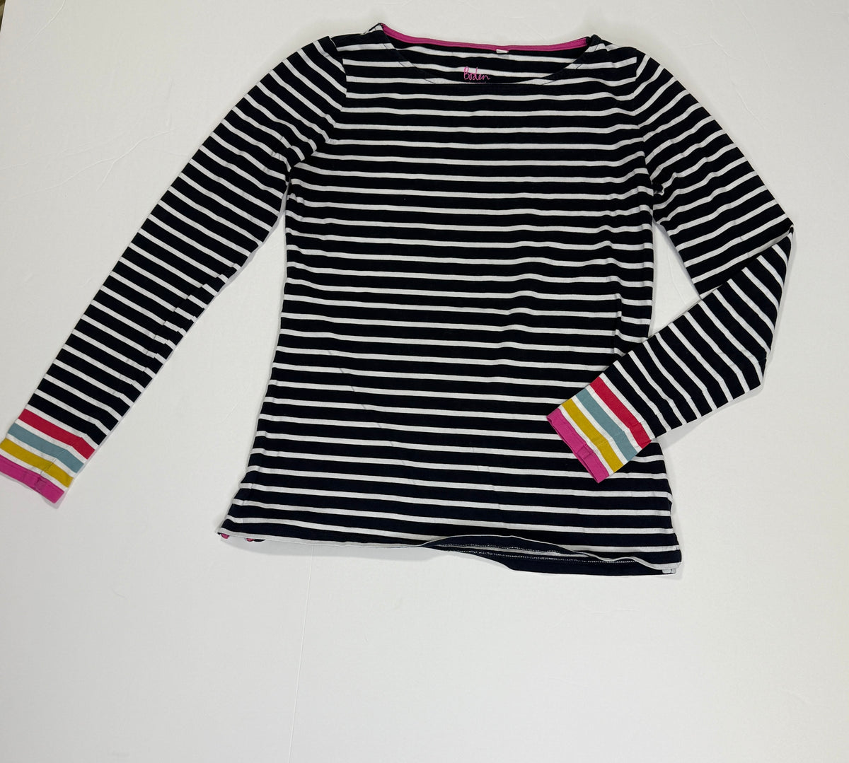 155 Women's Boden Striped Top Size 4