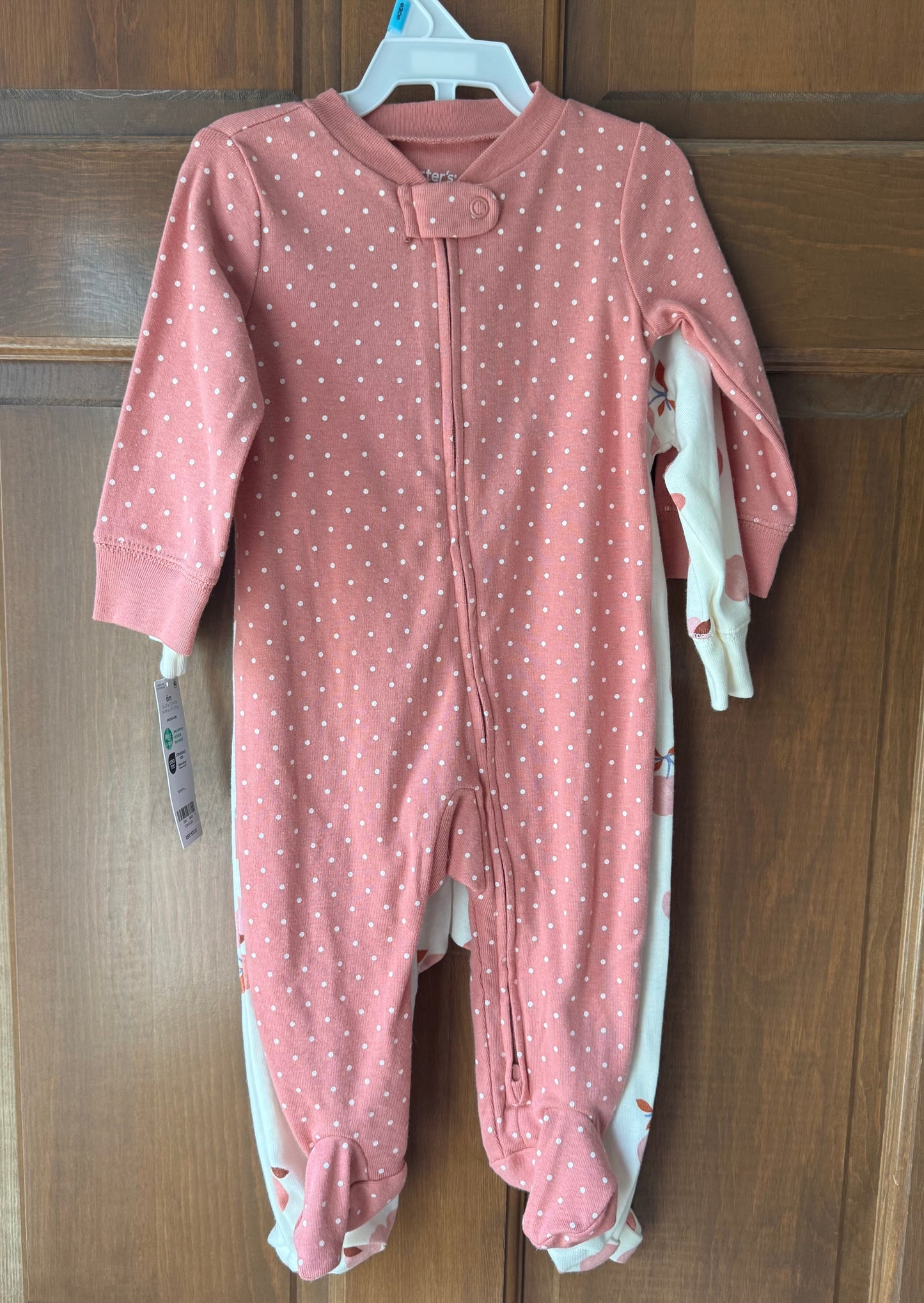 Seller #126 Carter's Girls Two Way Zipper Sleeper Set - New with Tags - REDUCED