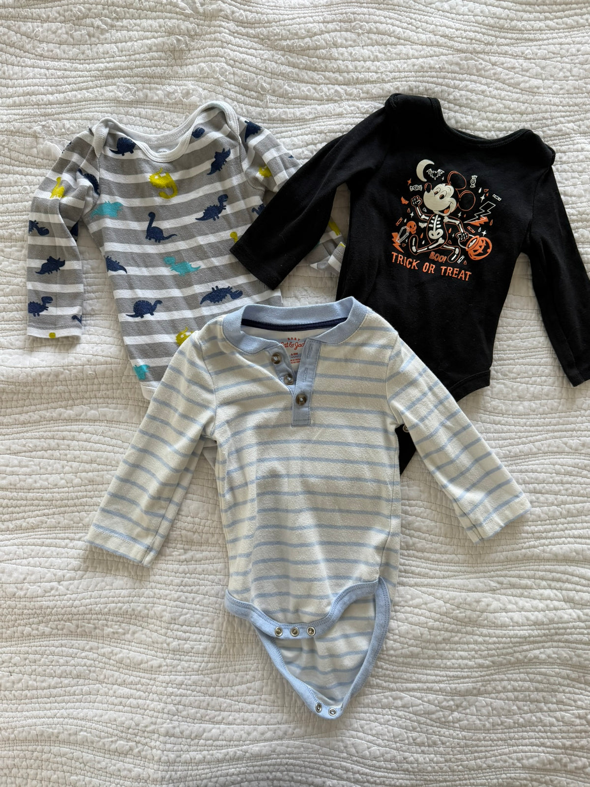 #49 Boys 9 month onesies