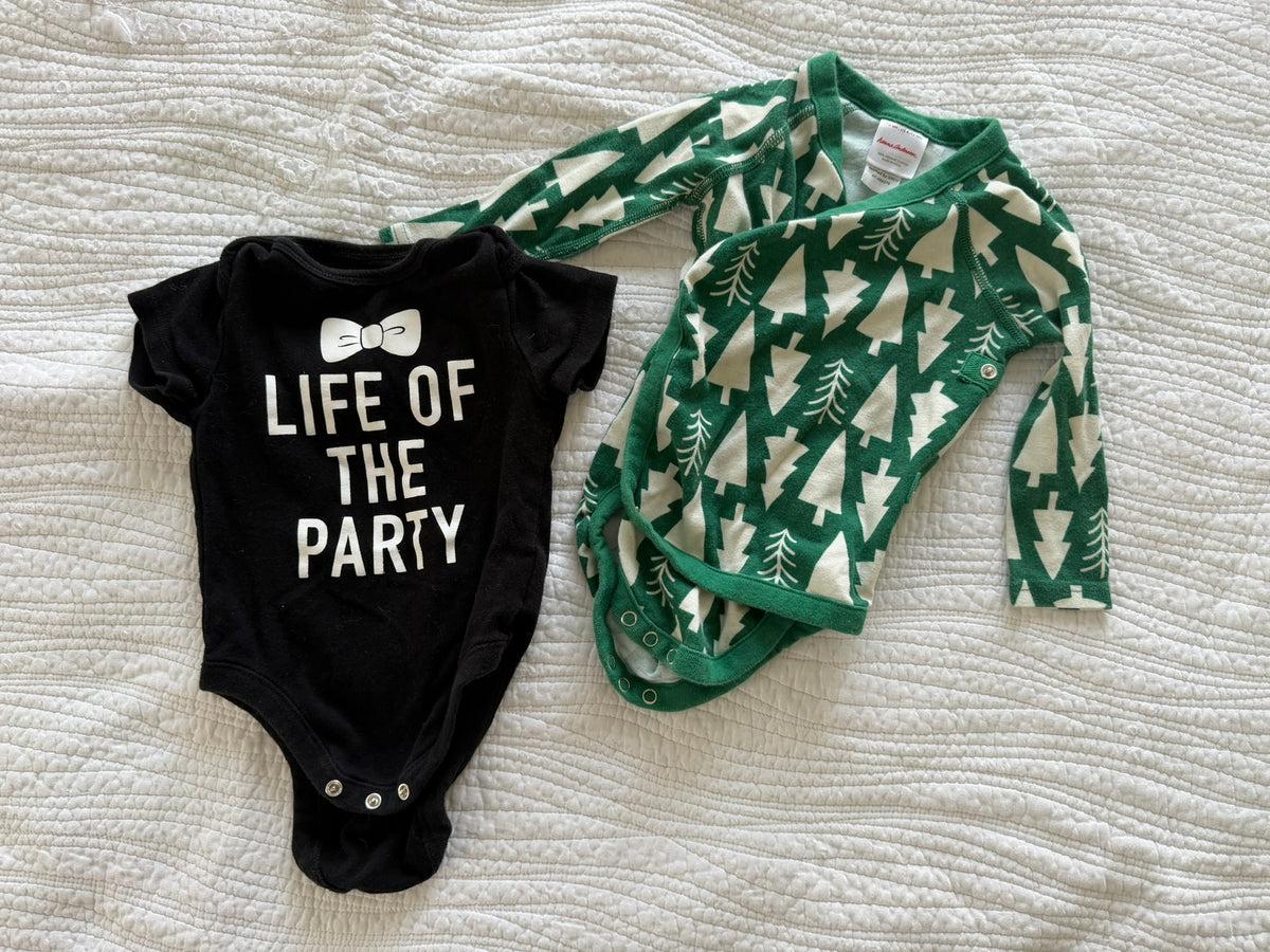 #49 Boys 6-12 month onesies