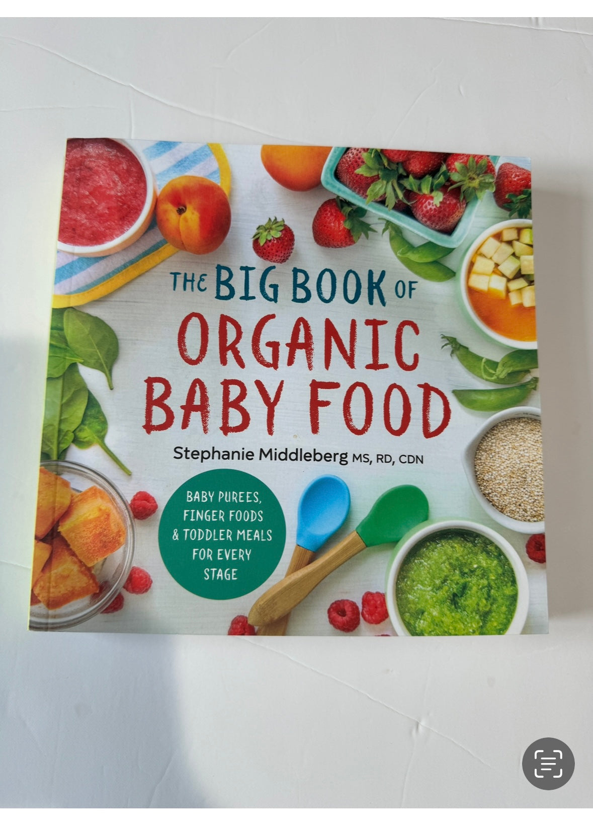 REDUCED # 92 the big book of organic baby food book new