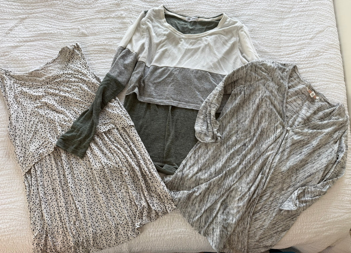 #49 size large nursing shirts