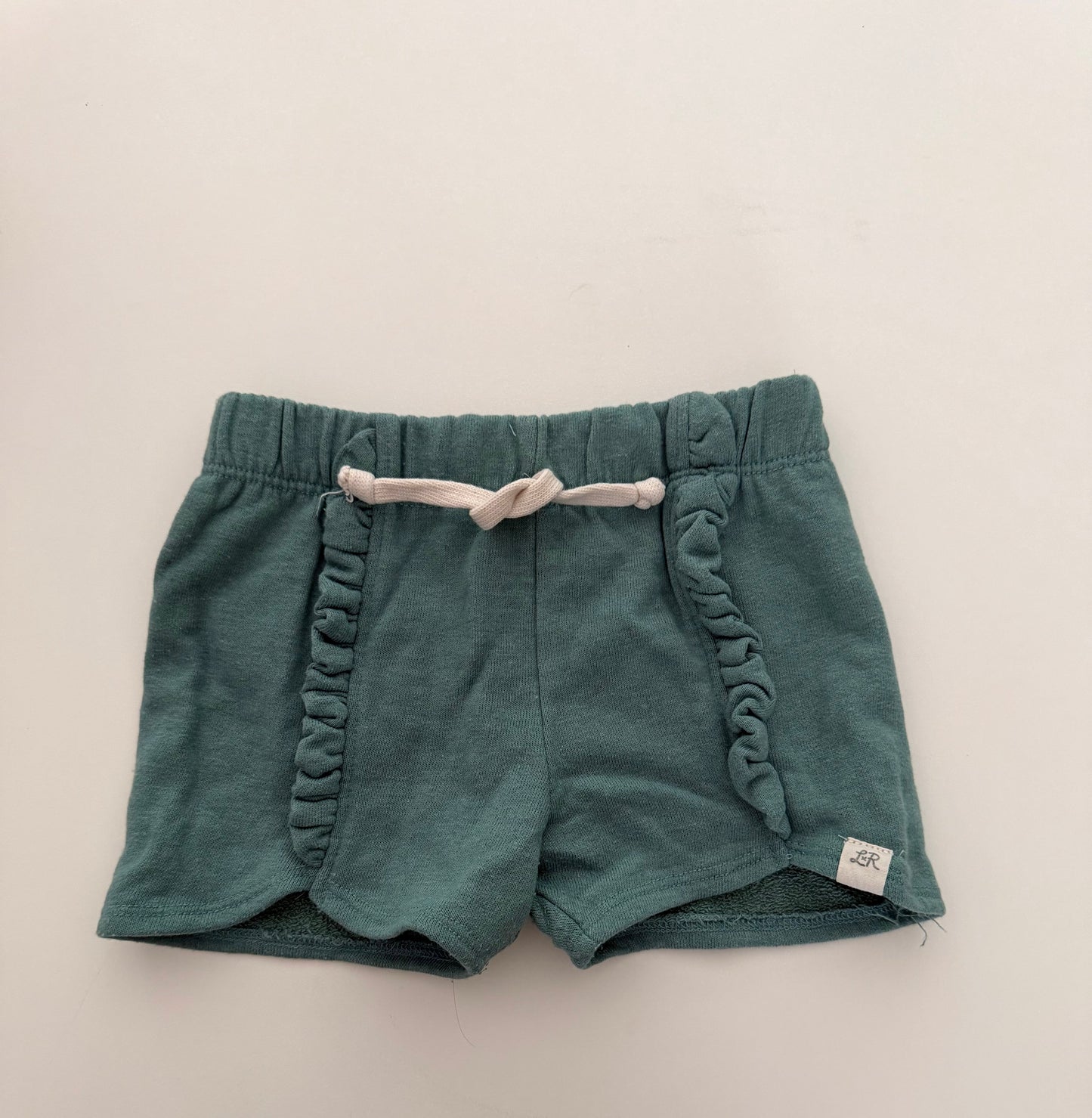 *reduced* #117, Girls 3T, Little Road Co green shorts, VGUC