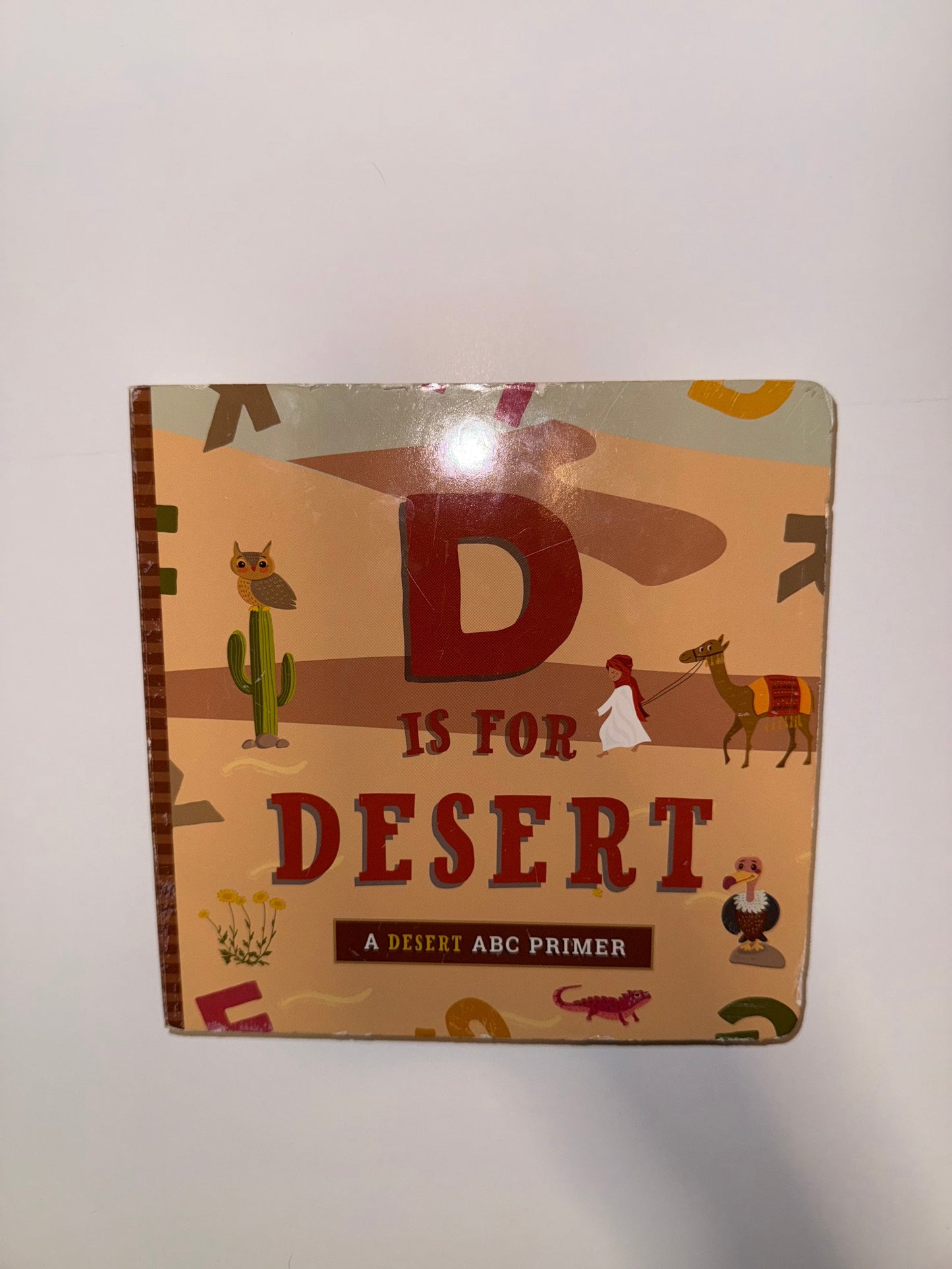 Seller 106: *Reduced* D is for Desert Board Book
