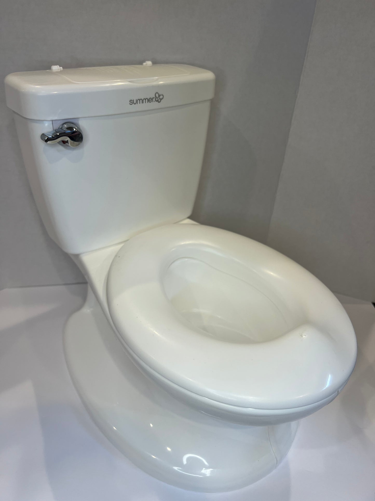 #156 Training potty with real flushing sounds