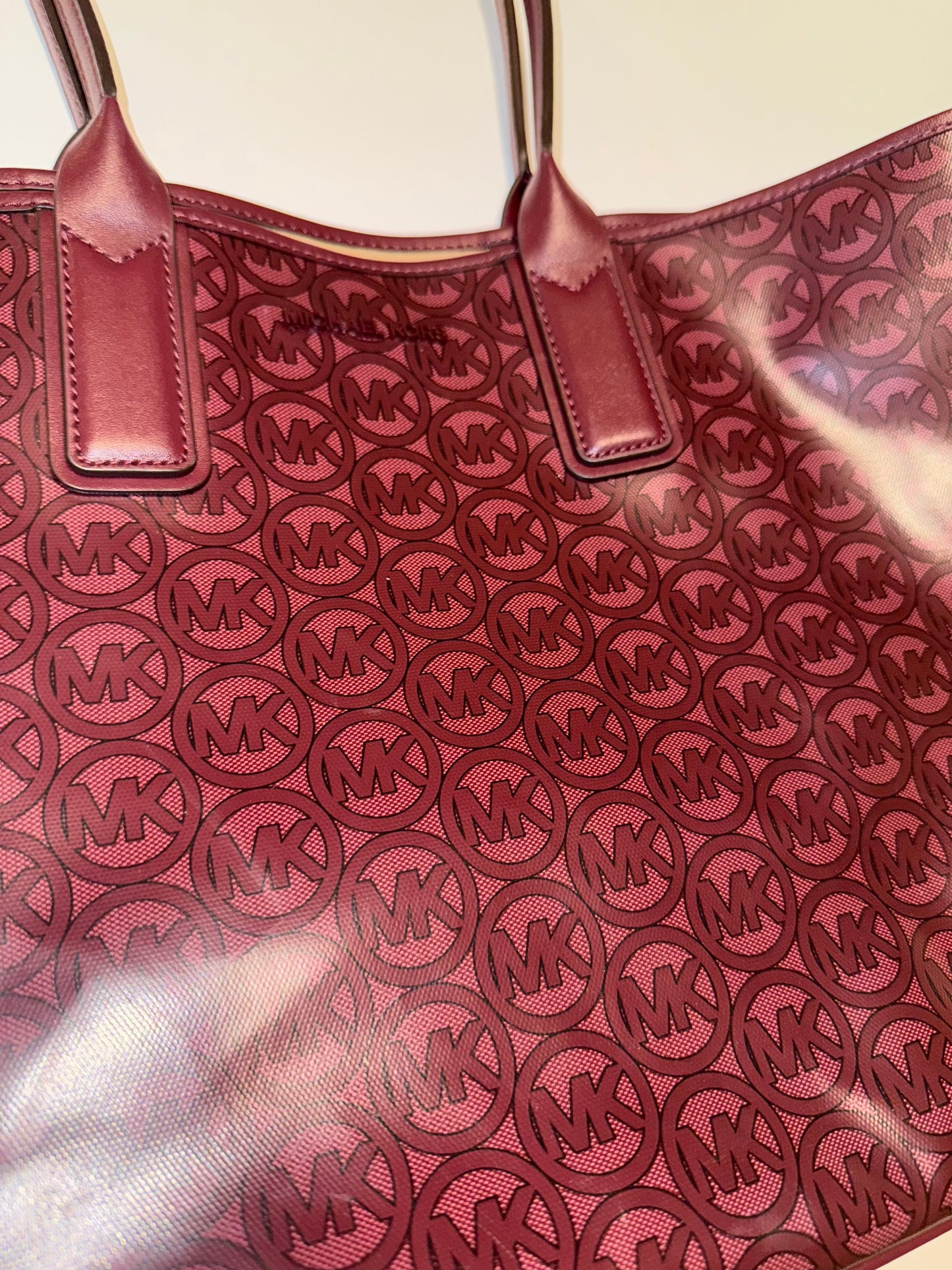 Seller 106: *Reduced* Michael Kors Purple Tote