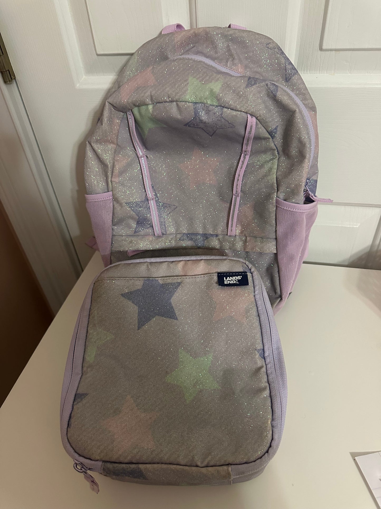#23 (reduced) pottery barn backpack and lunchbox