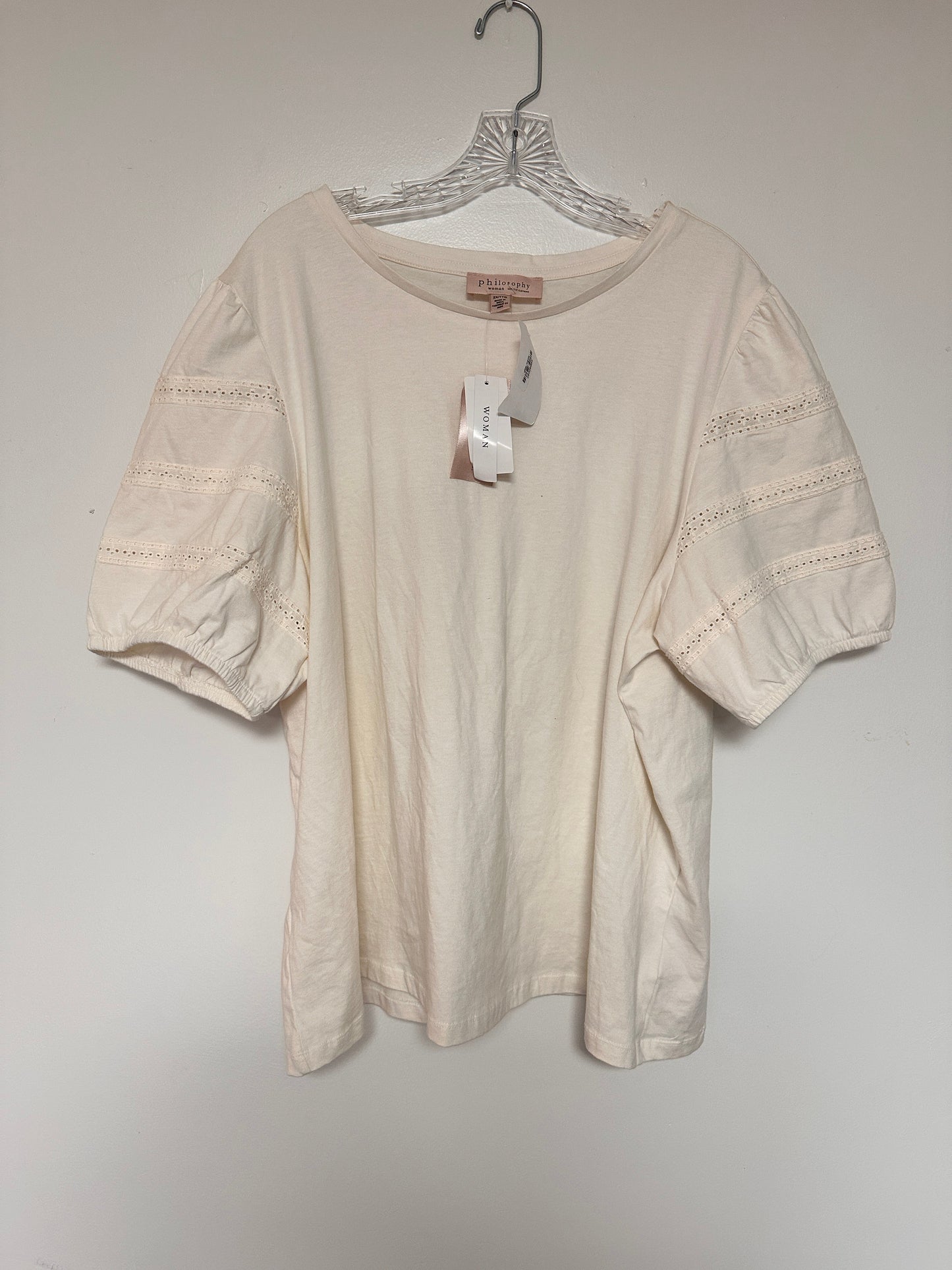 #4 Philosophy top size 2x, new REDUCED PRICE