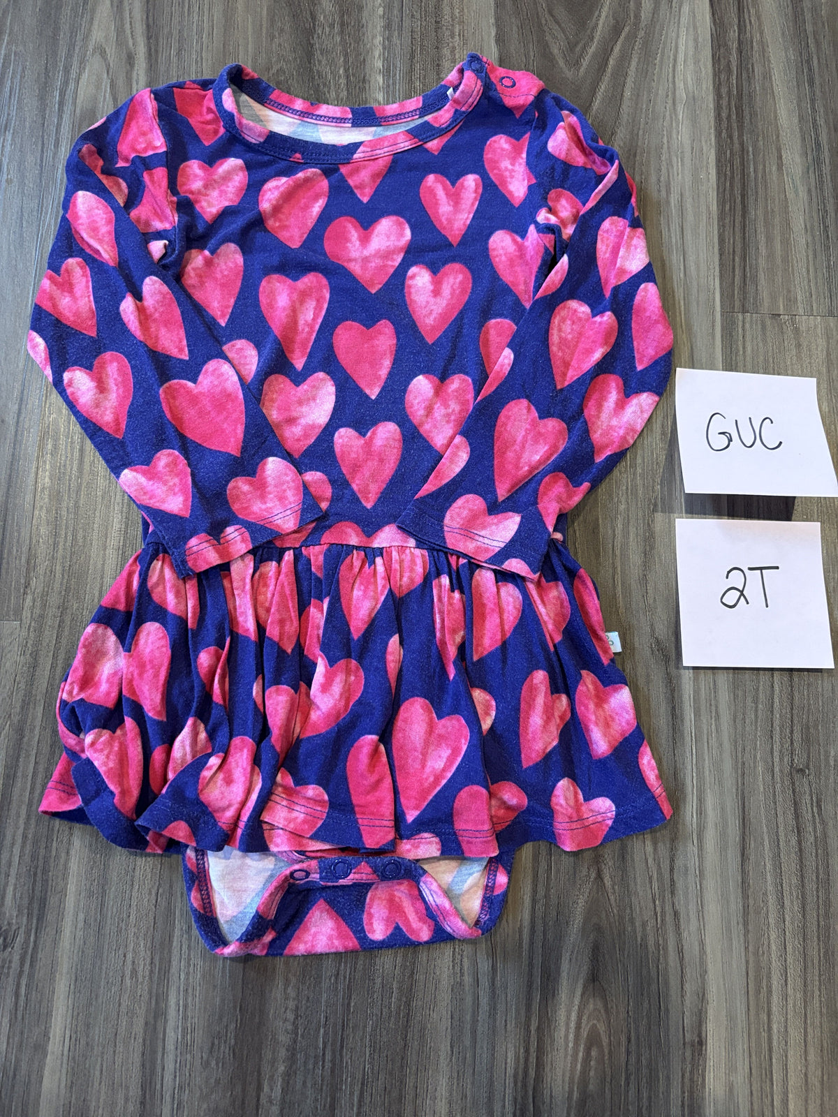#138 - 2T GUC Bamboo (Posh Peanut) Linet LS Twirl