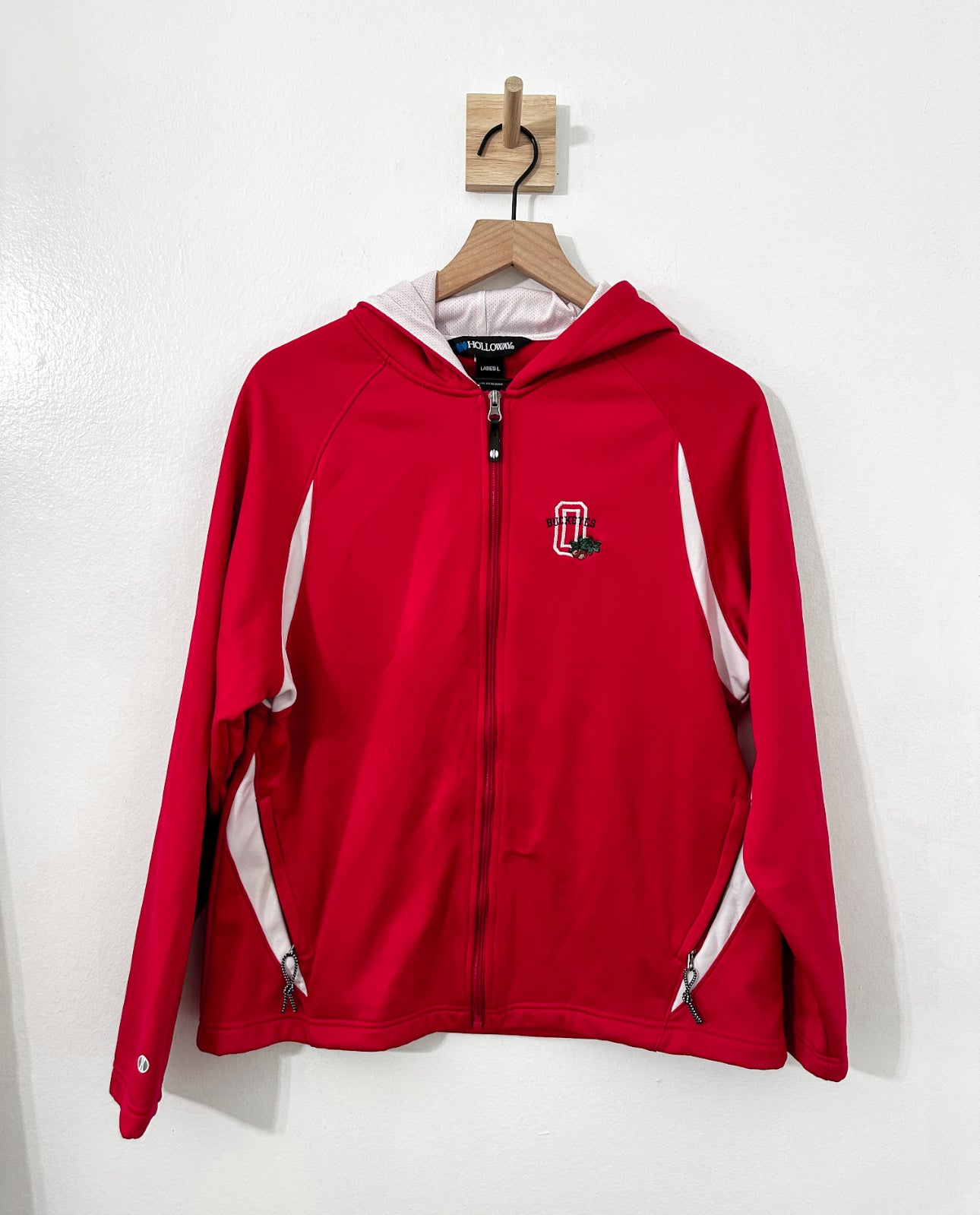 #111 Ladies Ohio State Embroidered Jacket Large
