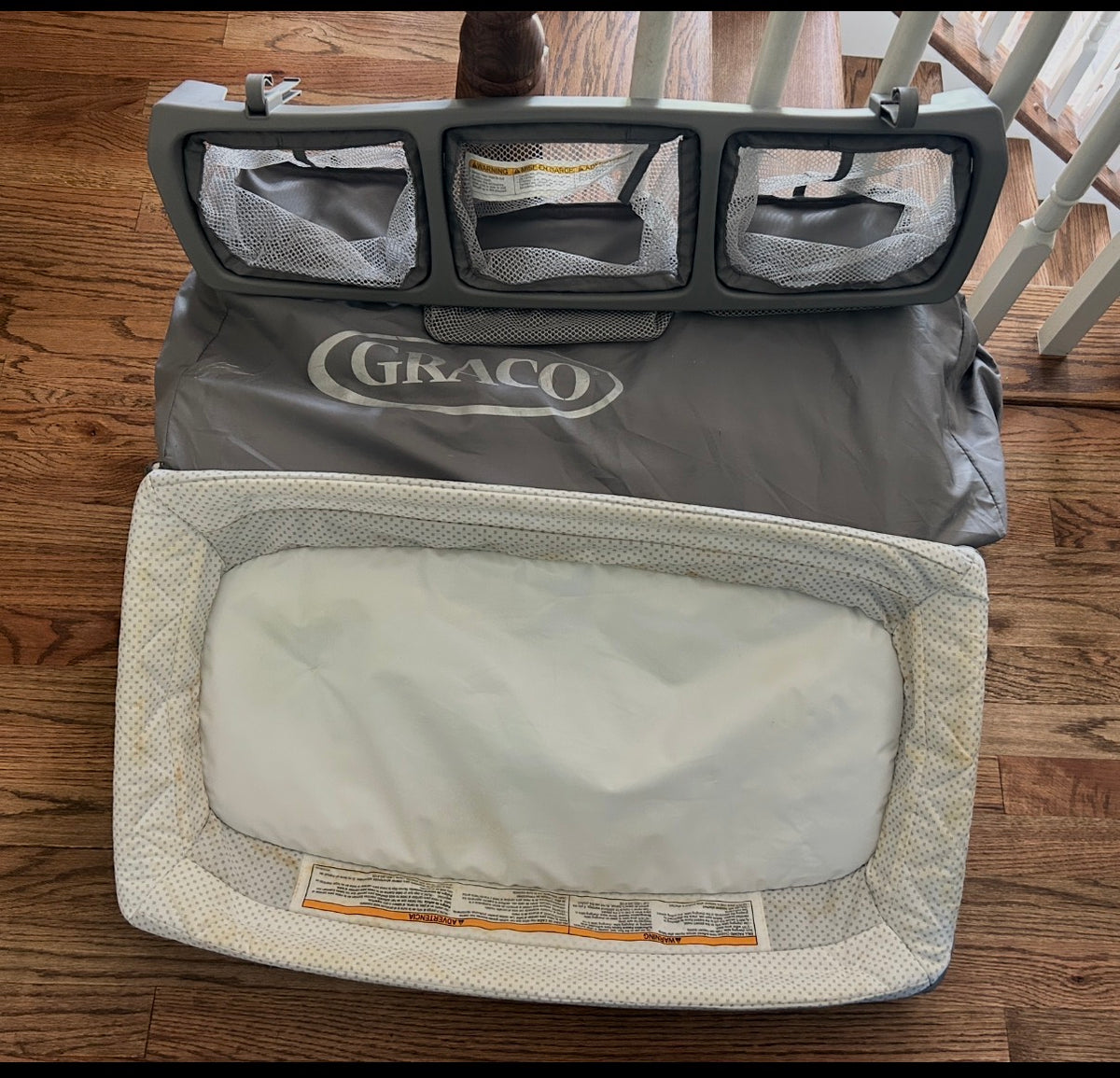 #35 Graco packn play with accessories