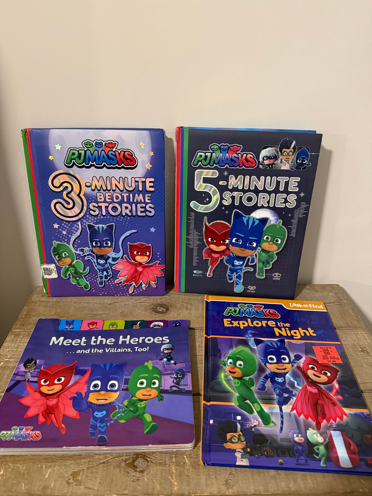 #106: PJ Masks Book Bundle (4)
