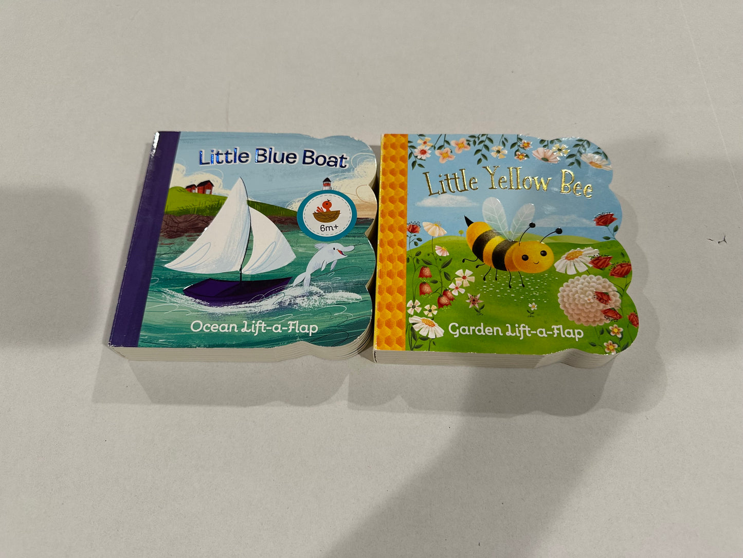#160 Set of 2 baby board books