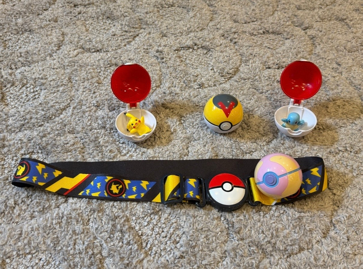 16 - Pokemon Belt with Pokeballs