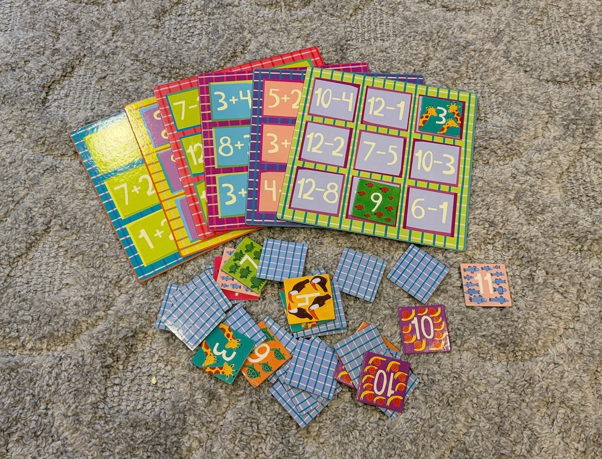 16 - Usborne Math Bingo