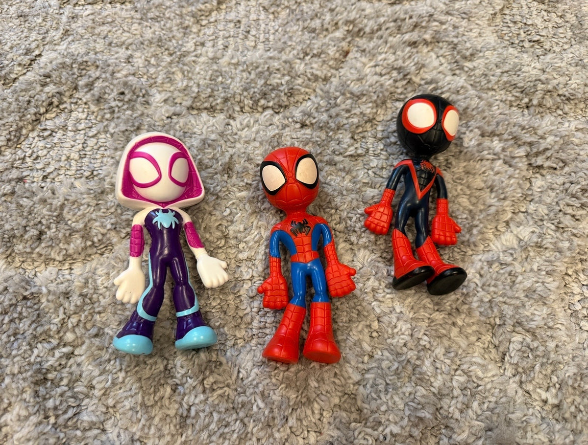 16 - Flexible Spidey Figures