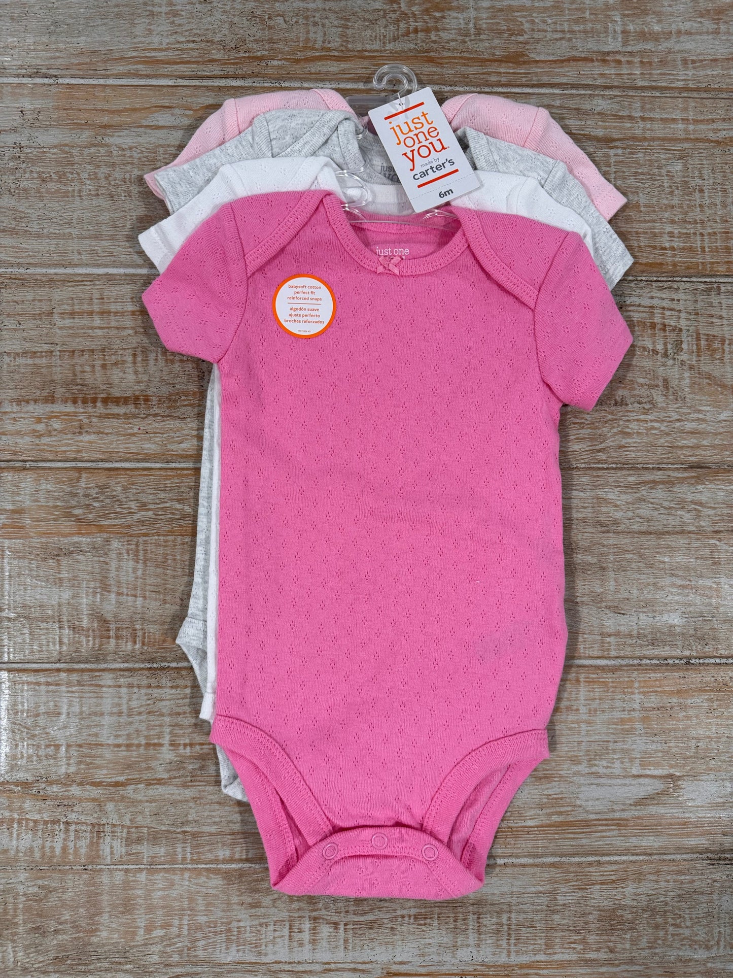 *REDUCED* #108 Infant Girl Onesie Bundle Size 6M NEW