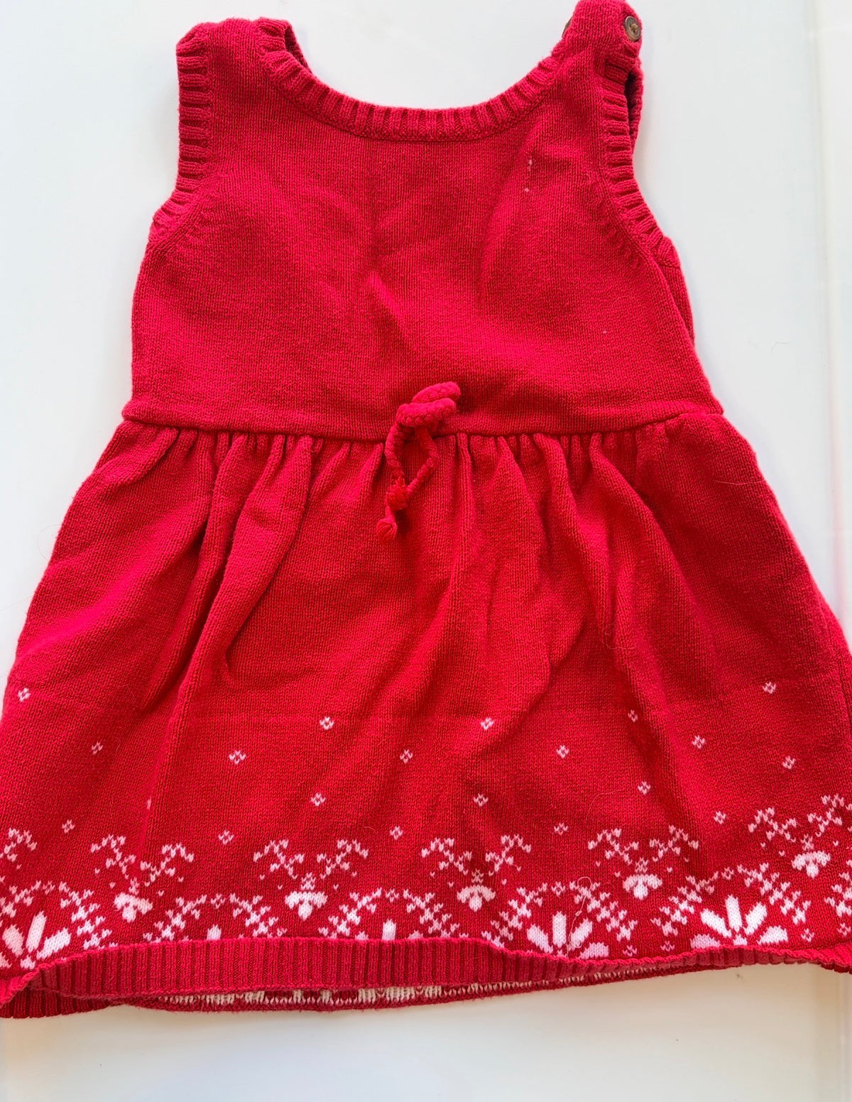 #35 girls 2t sweater dress Carters