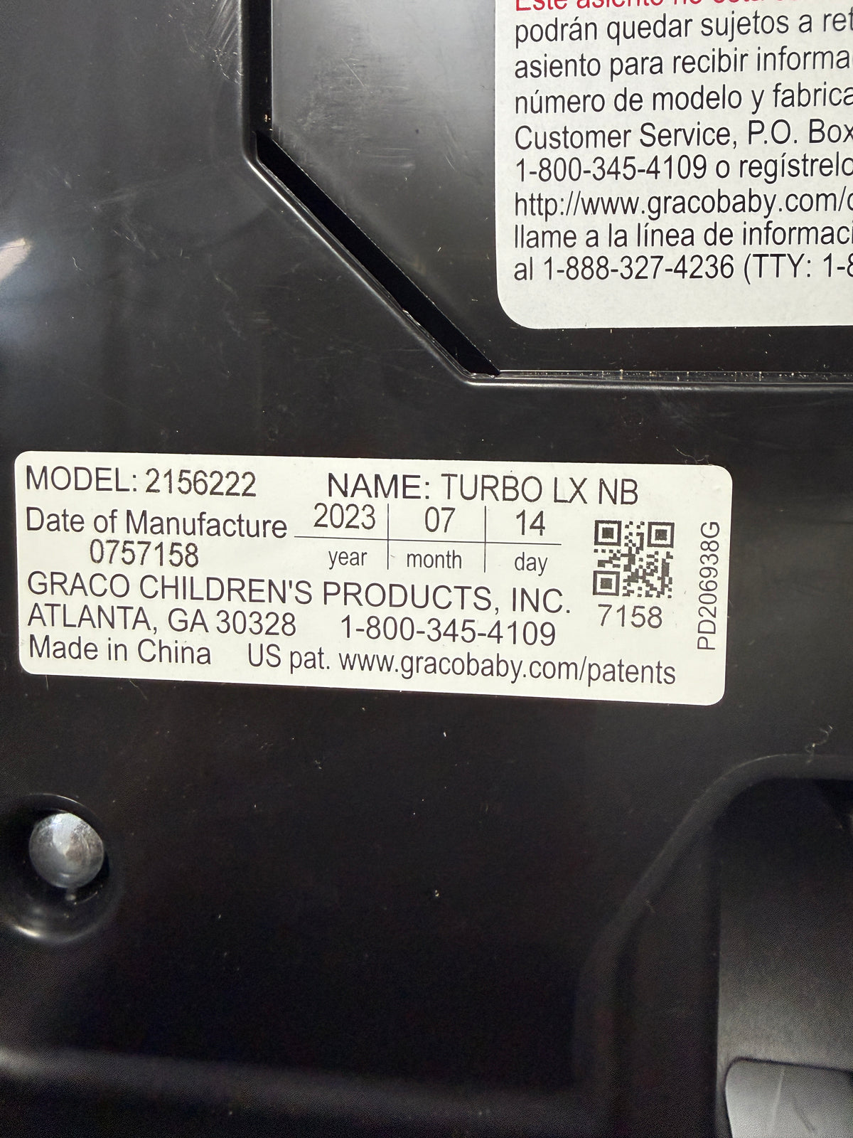 155 Graco TurboBooster LX Backless Booster with Affix LATCH
