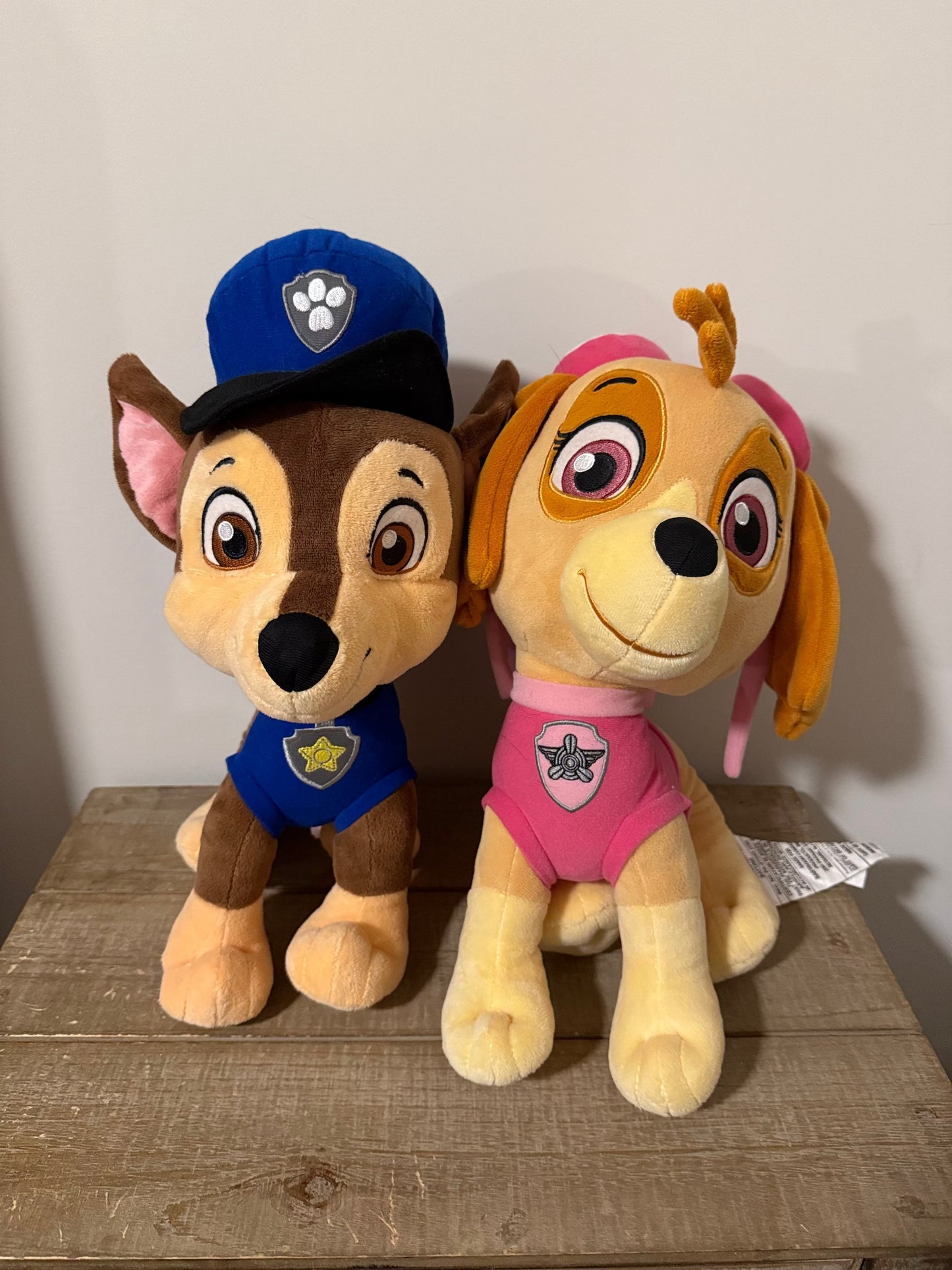 Seller 106: *Reduced* Large Paw Patrol Stuffed Animals